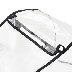 Housse de poussette pour animaux Transparent 66 x 35 x 59 cm 