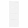 Porte Intérieure 'ORKDAL'Blanche 93x211x4 cm Bois Massif Pin 