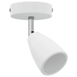 Projecteur de plafond à 1 voie réglable blanc GU10 