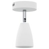 Projecteur de plafond à 1 voie réglable blanc GU10 
