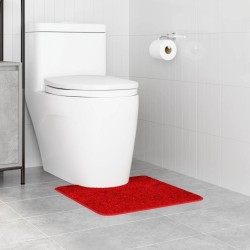 Tapis de bain U-Shaped Rouge 50x50 cm Polypropylène Antidérapant 