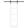 Porte Coulissante avec Quincaillerie "ORKDAL" Blanche 61x198,5 cm 