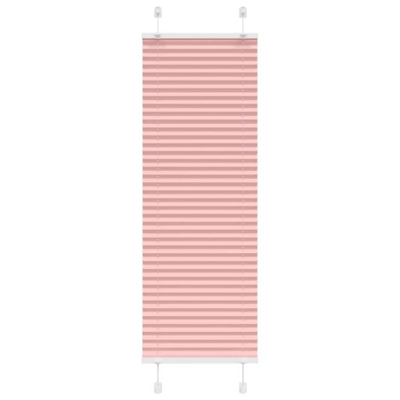 Store plissé rose 50x100 cm largeur du tissu 49,4 cm polyester 