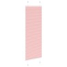 Store plissé rose 50x100 cm largeur du tissu 49,4 cm polyester 
