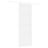 Porte coulissante avec quincaillerie 'ORKDAL'Bois massif pin blanc 