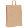 Sacs en papier 50 pcs avec poignées marron 32x12x42 cm 