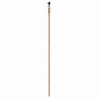 Porte coulissante avec matériel 93x232 cm Bois de pin massif 