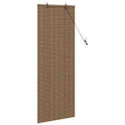 Stores et Occultants avec des rideaux Marron 60 x 160 cm Bambou 