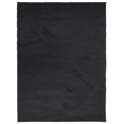 Tapis OVIEDO à poils courts noir 240x340 cm 