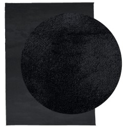 Tapis OVIEDO à poils courts noir 240x340 cm 