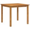 Ensemble de salle à manger de jardin 3 pcs Gris 85 x 85 x 74 cm 
