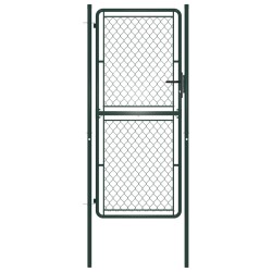 Portillon Acier 100 x 200 cm Vert 