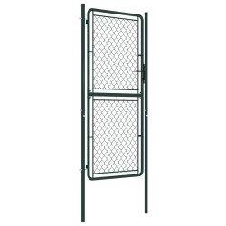 Portillon Acier 100 x 200 cm Vert 