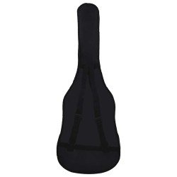 Sac de guitare classique 4/4 (39") Noir 100x37 cm Tissu 