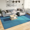 Tapis OVIEDO à poils courts turquoise 240x340 cm 