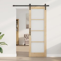 Porte coulissante avec quincaillerie 'ORKDAL'73.5x211 cm 