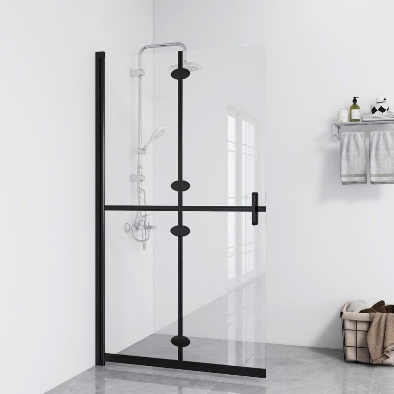 Paroi de douche pliable Verre ESG transparent 70x190 cm 