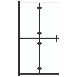Paroi de douche pliable Verre ESG transparent 70x190 cm 