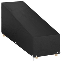Housse de chaise longue 12 œillets 200x65x35/60 cm polyéthylène 