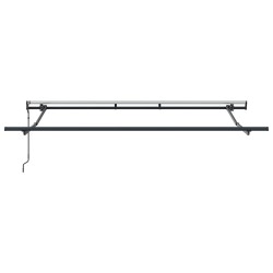 Cadre de store électrique retractable en métal 3,5 x 2 m 