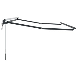 Cadre de store électrique retractable en métal 3,5 x 2 m 
