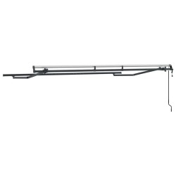 Cadre de store électrique retractable en métal 3,5 x 2 m 