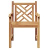 Chaise de jardin 2 pcs Marron 58 x 60 x 90 cm 