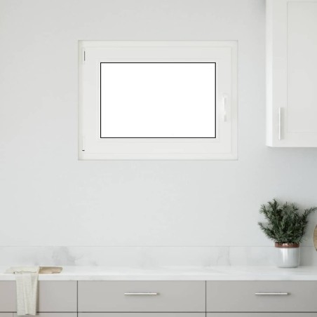 Fenêtre de sous-sol« RISOR » 80 x 70 cm oscillo-battante DIN gauche anthracite 
