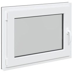 Fenêtre de sous-sol« RISOR » 80 x 70 cm oscillo-battante DIN gauche anthracite 