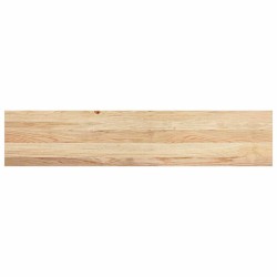 Marches d'escalier 4pcs non traité 120x30x2cm bois chêne massif 