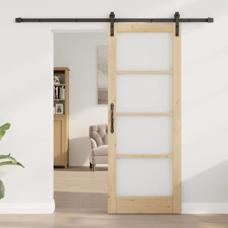Porte coulissante avec quincaillerie 'ORKDAL'78x202 cm 
