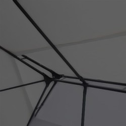 Chapiteau Anthracite 300 x 400 cm 