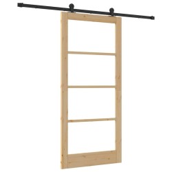 Porte coulissante avec quincaillerie "ORKDAL" 93x202 cm 