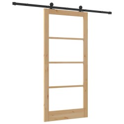 Porte coulissante avec quincaillerie "ORKDAL" 93x202 cm 