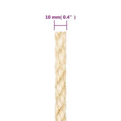 Corde 100 % sisal 10 mm 500 m 
