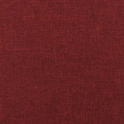 Panneaux muraux 12 pcs Rouge bordeaux 30x30 cm Tissu 0,54 m² 