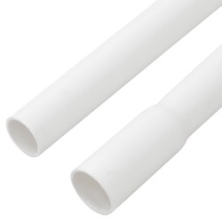 Goulottes de câble Ø16 mm 10 m PVC 