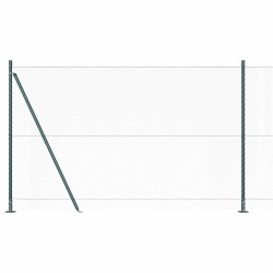 Clôture Hexagonale Verte 1.4x25 m Acier 