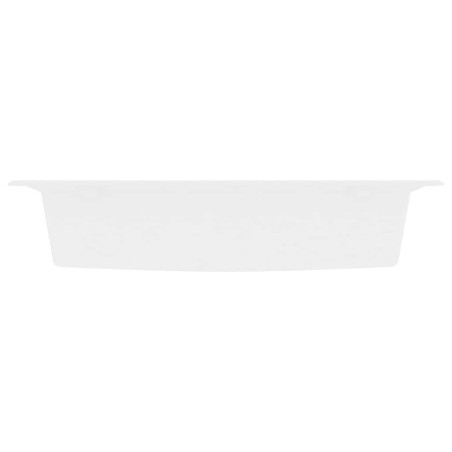 Évier de cuisine blanc 790x500x193 mm granite 
