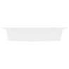 Évier de cuisine blanc 790x500x193 mm granite 