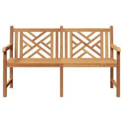 Banc de jardin Marron 150 x 60 x 90 cm Bois de teck solide 