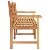 Banc de jardin Marron 150 x 60 x 90 cm Bois de teck solide 