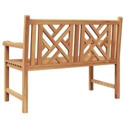 Banc de jardin Marron 150 x 60 x 90 cm Bois de teck solide 