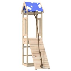 Aire de jeux d'extérieur bois de pin massif 