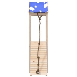 Aire de jeux d'extérieur bois de pin massif 