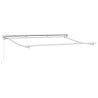 Auvent Anthracite et blanc 300x200 cm 