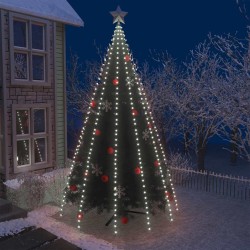 Guirlande lumineuse avec 500 LED Blanc froid 500 cm Int/Ext 