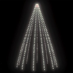 Guirlande lumineuse avec 500 LED Blanc froid 500 cm Int/Ext 
