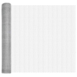 Clôture hexagonale 1,2x10 m Acier galvanisé 