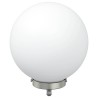 Applique murale extérieure en acier inoxydable argenté IP44 